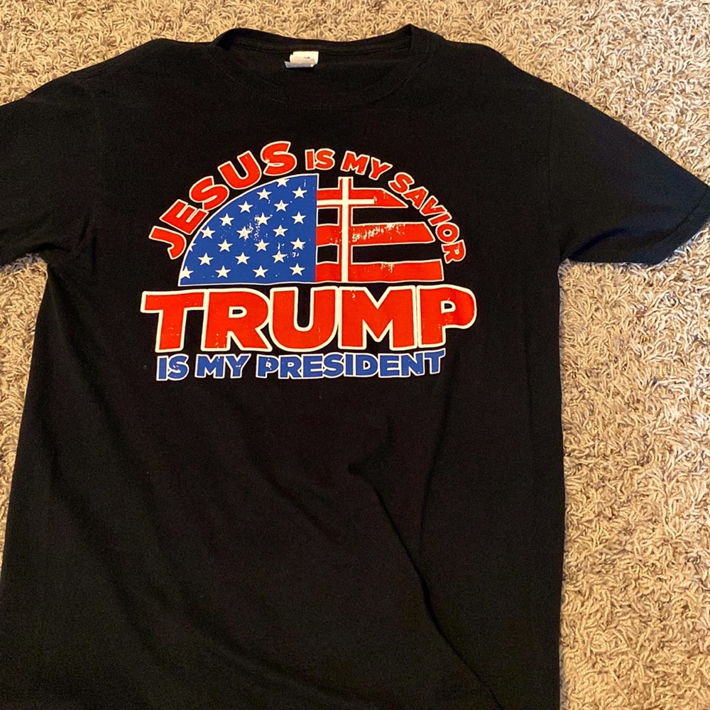 Christian Trump Graphic Tee Shirt